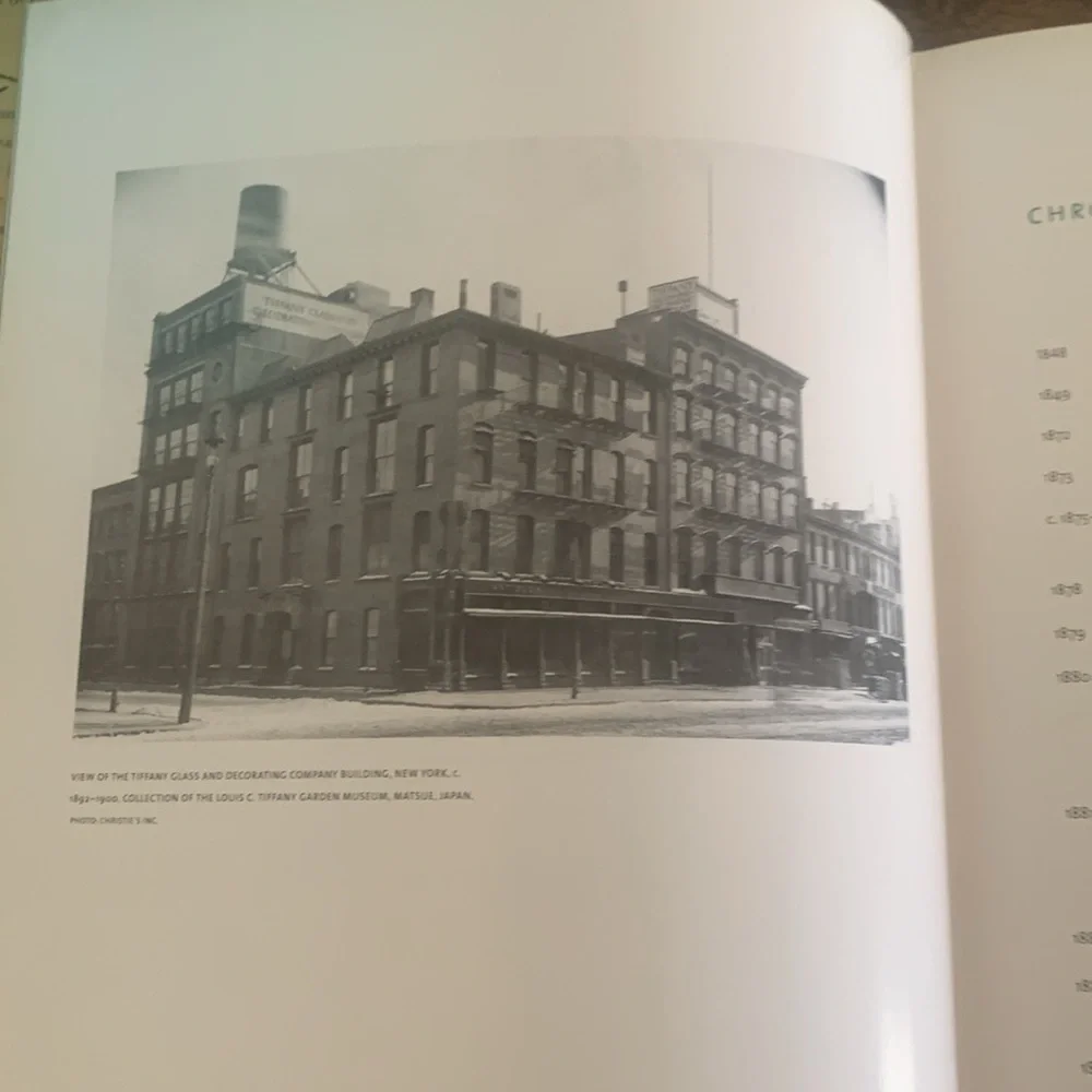 Tiffany Glassmaking: The Nash Notebooks tco coffee table history hardcover 718